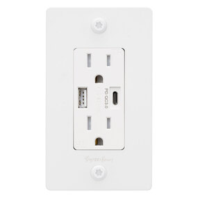 Buster + Punch Linear USB A+C Duplex Outlet
