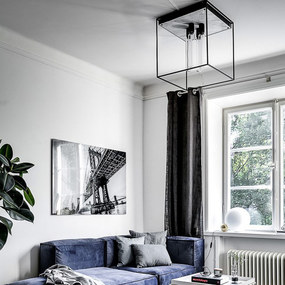 Caged 4.0 Square Ceiling Light