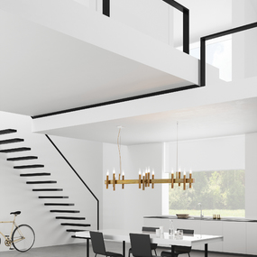 Shiro Horizontal Chandelier