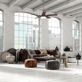 Correne Ceiling Fan with Light