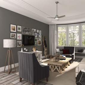 Wisp Ceiling Fan with Light by Casablanca Fan by Casablanca Fan