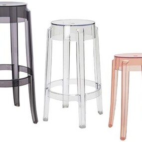 Charles Ghost Bar Stool - 2 Pack