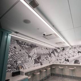 Cirrus Channel with End Feed by PureEdge Lighting