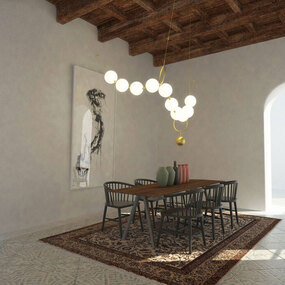 Coco 01 Chandelier by Larose Guyon