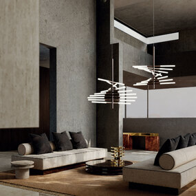 Bianca Twist Pendant by Contardi