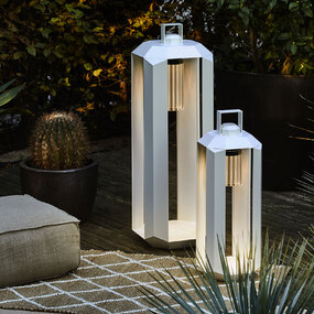 Cube Outdoor Floor Lamp by Contardi
