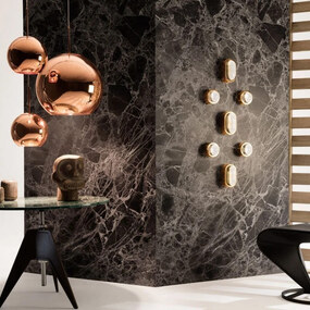 Copper Trio LED Multi Light Pendant