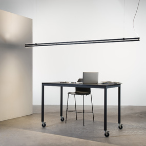 Duplo Linear Up and Downlight Pendant by and/Costa Duplo Linear Up and Downlight Pendant by and/Costa