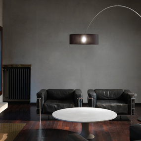 Steel Arc Floor Lamp