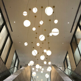 Mini Crescent Pendant by Lee Broom