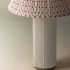 Crestwood Gathered Tapered Table Lamp