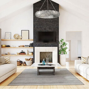 Broche Ring Pendant by Crystorama