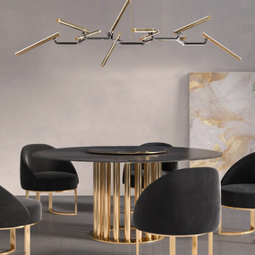 Zenith Linear Chandelier