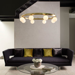 Orb Chandelier