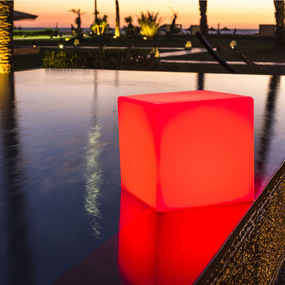 Cube Outdoor Indoor Lamp by Smart & Green