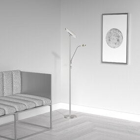 Mother & Son Antenna Floor Lamp by Dainolite