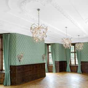 Delphinium Conical Chandelier by Brand Van Egmond