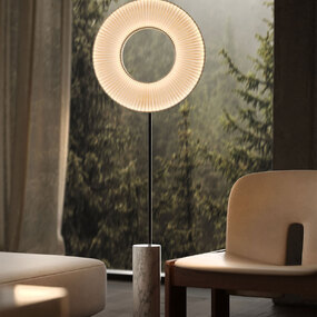 Iris Totem Floor Lamp