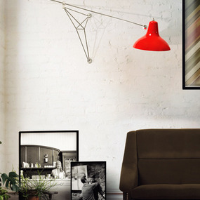 Diana Swing Arm Wall Light by Delightfull Diana Swing Arm Wall Light by Delightfull