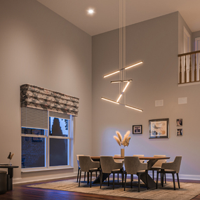 Pix Sticks Tie Stix Metal Suspension with Power by PureEdge Lighting