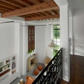 Cirrus D1 Linear Suspension w/Remote/End Feed/SQ Canopy by PureEdge Lighting