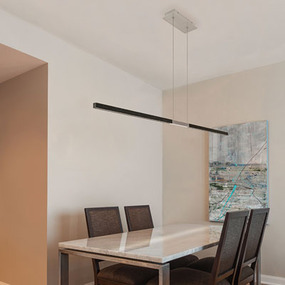 Tie Stix Metal Center Feed Suspension by PureEdge Lighting