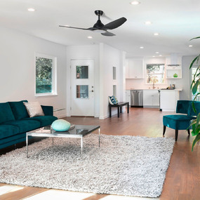 Naples Ceiling Fan with Color-Select Light