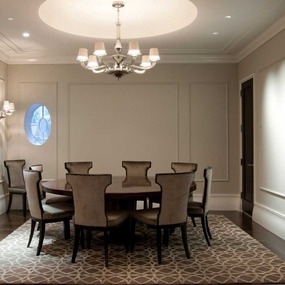 Element 3IN Round Flanged Bevel Trim by Visual Comfort Architectural