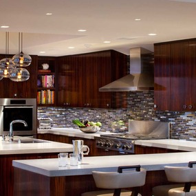 Element 3IN Square Flangeless Bevel Trim by Visual Comfort Architectural