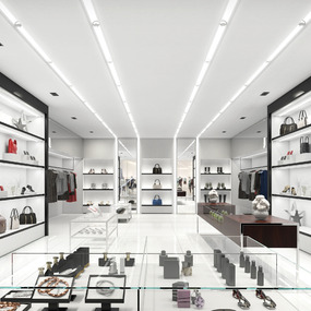 1X3 Round on Square Trimmed Flangeless Trim by Visual Comfort Architectural