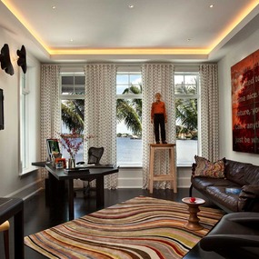 Element 3IN Round Flangeless Flat Trim by Visual Comfort Architectural