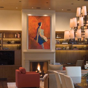 Element 3IN Round Flangeless Flat Trim by Visual Comfort Architectural