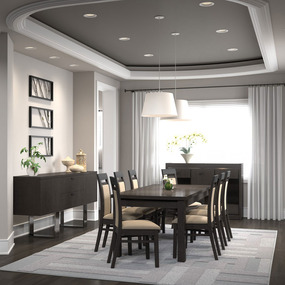 Reflections 5IN Fleur Indirect Downlight Trim by Visual Comfort Architectural