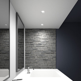 Element 3IN Round Flangeless Bevel Trim by Visual Comfort Architectural