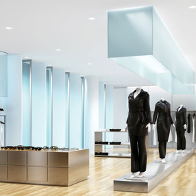 Element 4 Inch Round Flangeless Bevel Trim by Visual Comfort Architectural