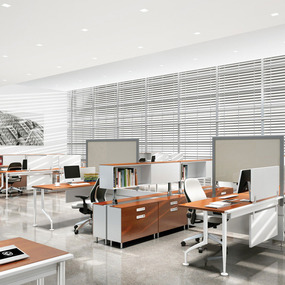 Element 4IN SQ Flanged Flat Trim by Visual Comfort Architectural