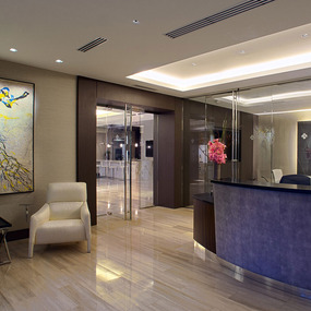 Element 4IN SQ Flangeless Bevel Trim by Visual Comfort Architectural