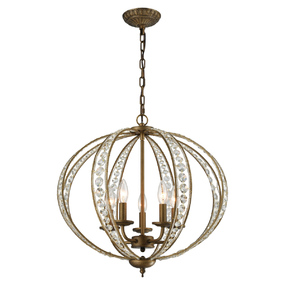 Elizabethan Open Globe Chandelier