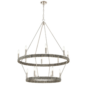 Abaca Tier Chandelier