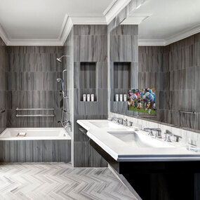 Loft TV Mirror by Electric Mirror