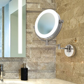 Charm Wall Mount Makeup Mirror