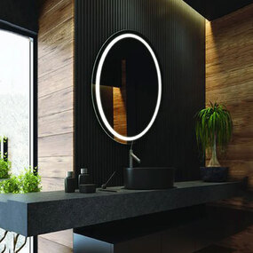 Eternity Oval Lighted Mirror