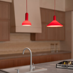 Torch Round Pendant