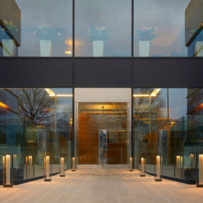 Frame 120V Outdoor Bollard by Estiluz