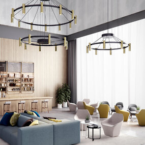 Laverd 2-Tier Chandelier