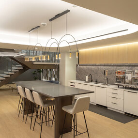 Volta Linear Multi-Light Pendant by Estiluz