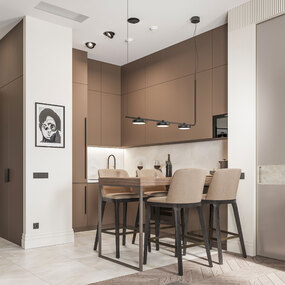 Aro Linear Pendant by Estiluz