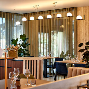 Circ Linear Pendant by Estiluz
