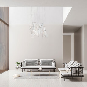 Rinkle Linear Multi Light Pendant