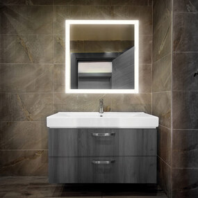 Odessa Square Color Select LED Mirror
